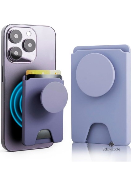 Manyetik Kart Tutucu Hepsi Bir Arada Cep Telefonu Hava Yastığı Tutucusu Tüm Akıllı Telefonlarla Uyumludur (Yurt Dışından)