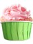 Muffin Kağıt Karton Yeşil Cupcake Kek Kalıbı Kapsülü Kabı - 50 Adetlik 3 Paket 3