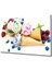 Meyveler Dondurma Cam Tablo Fruits Ice Cream Art 1
