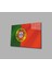 Portekiz Bayrağı Cam Tablo Portugal Flag 1
