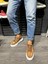 Bağcıklı Süet Ortopedik Yüksek Taban Taba Erkek Günlük Sneaker Ayakkabı 3