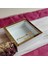 25X25 cm Isimli Beyaz-Bronz Yarı Pleksi Kaplamalı Derin Anı Çerçevesi! Gül Kutusu! Ledsiz 2