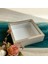 25X25 cm Beyaz-Gümüş Yarı Pleksi Kaplamalı Derin Anı Çerçevesi! Gül Kutusu! Ledsiz Isimsiz 4