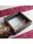 25X25 cm Isimli Siyah-Rose Yarı Pleksi Kaplamalı Derin Anı Çerçevesi! Gül Kutusu! Ledsiz 2