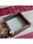 25X25 cm Ledli Siyah-Rose Yarı Pleksi Kaplamalı Derin Anı Çerçevesi! Gül Kutusu! Isimsiz! 2