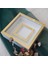 25X25 cm Fotoğraf Bölümlü Beyaz-Gold Yarı Pleksi Kaplamalı Derin Anı Çerçevesi! Gül Kutusu! Ledsiz Isimsiz 3