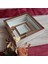 25X25 cm Fotoğraf Bölümlü Ledli Beyaz-Rose Yarı Pleksi Kaplamalı Derin Anı Çerçevesi! Gül Kutusu! Isimsiz 3