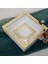 25X25 cm Fotoğraf Bölümlü Ledli Beyaz-Gold Yarı Pleksi Kaplamalı Derin Anı Çerçevesi! Gül Kutusu! Isimsiz 2