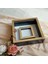 25X25 cm Fotoğraf Bölümlü Siyah-Gold Yarı Pleksi Kaplamalı Derin Anı Çerçevesi! Gül Kutusu! Ledsiz Isimsiz 1