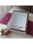 25X35 cm Isimli Beyaz-Rose Yarı Pleksi Kaplamalı Derin Anı Çerçevesi! Gül Kutusu! Ledsiz 4