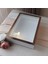 25X35 cm Ledli Beyaz-Bronz Yarı Pleksi Kaplamalı Derin Anı Çerçevesi! Gül Kutusu! Isimsiz 1