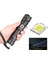 El Feneri Torch Taktik El Feneri USB Şarjlı Zumlanabilir Bisiklet Açık Siyah El Feneri + 26650 + USB Kablosu (Yurt Dışından) 3