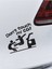 Arabama Dokunma Ingilizce Oto Sticker Siyah 18*18 cm 1