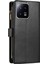Xiaomi 13 Pro ile Uyumlu Rfıd Engelleme Kredi Kartı Tutacağı Deri Fermuarlı Cüzdan Bilek Kayışı Kickstand Koruyucu Telefon Kılıfı (Yurt Dışından) 2