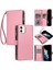 iPhone 12 Mini ile Uyumlu Rfıd Engelleme Kredi Kartı Tutacağı Deri Fermuarlı Cüzdan Bilek Kayışı Kickstand Koruyucu Telefon Kılıfı (Yurt Dışından) 1