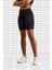 Sportswear Essential Biker Pamuk Polyester Siyah Kısa Tayt Şort 1