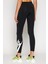 Sportswear Swoosh Tight 7/8 Pamuk Polyester Siyah Kadın Tayt 2