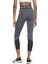 Pro 365 Mid-Rise Crop Training Legging Toparlayıcı Gri Siyah Tayt 2