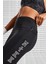 Epic Fast Running Leggings Graphic Baskılı Çok Cepli Toparlayıcı Tayt Siyah 2