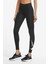 One Dri Fit Big Double Swoosh Leggings Toparlayıcı 2 Iç Cepli Siyah Tayt 1