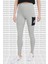 Sportswear Club High-Rise Leggings 2 Cepli Yüksek Belli Pamuklu Gri Tayt 1