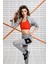 Sportswear Club High-Rise Leggings 2 Cepli Yüksek Belli Pamuklu Gri Tayt 5