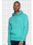 Sportswear Hoodie Sweat Cotton Şardonlu Kapüşonlu Yeşil Sweatshirt 1