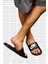 Futura Benassi Slide Black Unisex Siyah Terlik Tek Bantlı 1