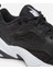 M2K Tekno Leather Unisex Sneaker Hakiki Deri Spor Ayakkabı Siyah Yükseklik 4cm 4