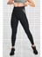 One Dri Fit Color Block Leggings Toparlayıcı 2 Iç Cepli Siyah Gri Tayt 1