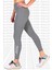One Diamond Shine 7/8 Leggins 2 Cepli Yapay Elmaslı Toparlayıcı Tayt Gri 1