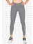 One Diamond Shine 7/8 Leggins 2 Cepli Yapay Elmaslı Toparlayıcı Tayt Gri 2