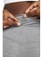 One Diamond Shine 7/8 Leggins 2 Cepli Yapay Elmaslı Toparlayıcı Tayt Gri 5