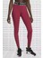 Pro Mid Rise Graphic Leggings Toparlayıcı Bordo Tayt 1