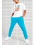 Club Fleece Sweat Pant Şardonlu Pamuklu Eşofman Altı Açık Mavi 4