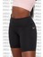 Epic Fast Women's Running Shorts Tayt 3 Cepli Biker Tayt Şort Siyah 1