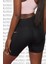 Epic Fast Women's Running Shorts Tayt 3 Cepli Biker Tayt Şort Siyah 2