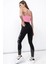 Air High Rise Tight Fit Yüksek Belli Pamuk Polyester Tayt 3