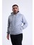 Gri Melanj Yandan Cepli Kapüşonlu Sweatshirt 2