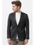 Barranquilla C3029 Slim Fit 6 Drop Ceket Desenli 3