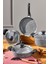 Maxx Cook 7 Parça Tencere Seti Gri 2