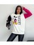 Mickey Mouse Desenli Oversize Sweatshirt 4