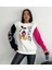 Mickey Mouse Desenli Oversize Sweatshirt 5