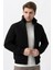 Santa Marta 2424402 Slim Fit Kürklü Kaban Laci 4