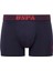 Erkek Bordo-Lacivert-Antrasit 3'lü Boxer 80521 2