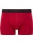 Erkek Bordo-Lacivert-Siyah 3'lü Boxer 80518 3