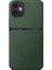 iPhone 12 Pu Deri Manyetik Emme Cep Telefonu Kılıfı (Yurt Dışından) 1