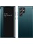 Samsung Galaxy S23 Düz Deri Pencere Cep Telefonu Kılıfı (Yurt Dışından) 1