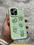 iPhone 11 Pro Max Kılıf 3D Kabartma Emoji Figür Ayıcık Çiçek Kurdele Happy Good Luck Funny Heart 1