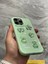 iPhone 11 Pro Max Kılıf 3D Kabartma Emoji Figür Ayıcık Çiçek Kurdele Happy Good Luck Funny Heart 4